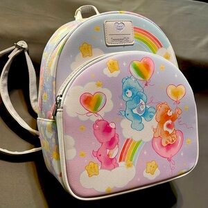 Loungefly care bears backpack